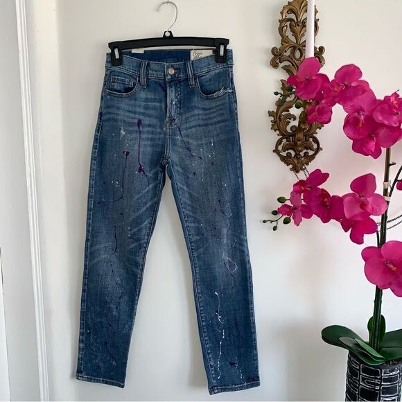 COSMIC BLUE LOVE HIGH WAIST JEANS - Picture 3 of 11